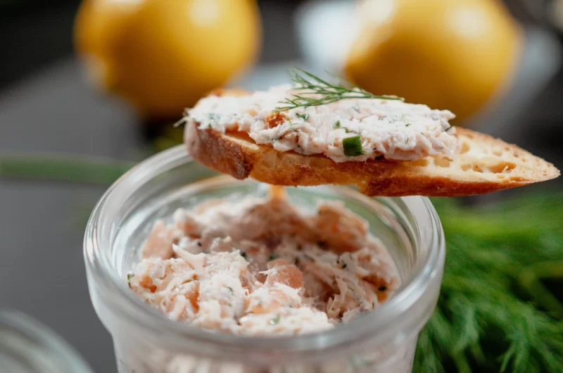 Rillettes de saumon façon Pourcel