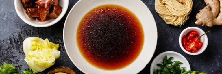 Sauce d&rsquo;assaisonnement soja pour ramen « Shoyu tare »