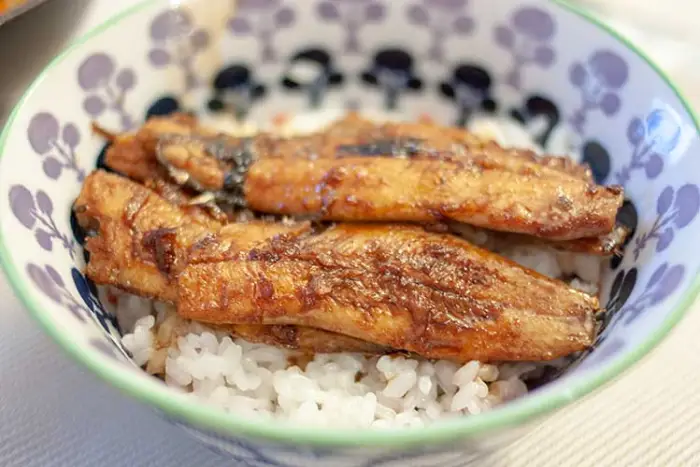 Sardines Unagi comme un Unagidon