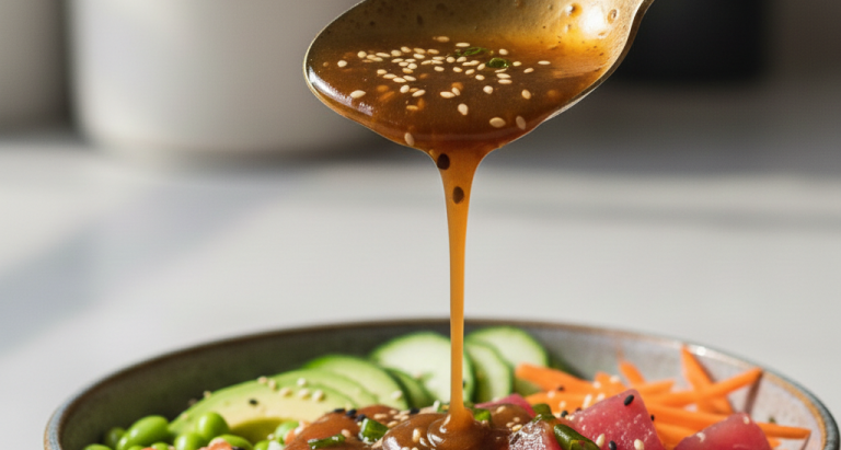 Sauce pour poke bowl